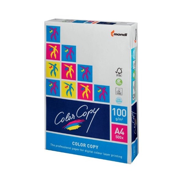 Color Copy A4 Copy Paper 100gsm - White (FSC Certified)