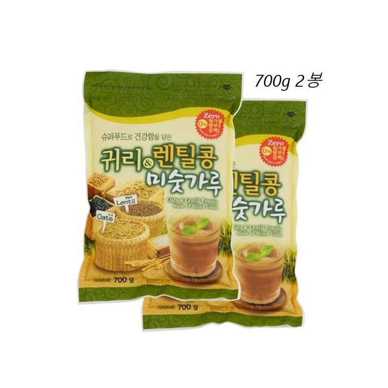귀리 렌틸콩 미숫가루 선식 아침 식사대용 곡물 국산 12곡 Oat