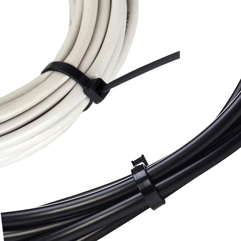 100 8 inch pieces Cable Zip Nylon Heavy Duty Self