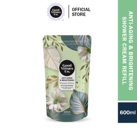 Good Virtues Co. Anti Aging & Brightening Shower Cream Refill (600ml)