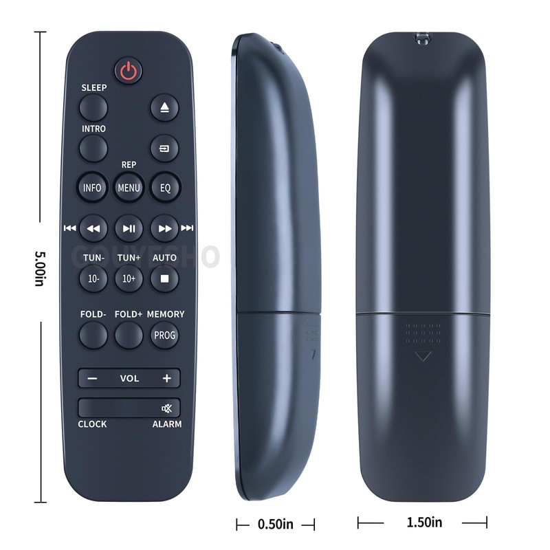 GOUYESHO Remote Control 759551882400 for Grundig Micro Stereo System CMS