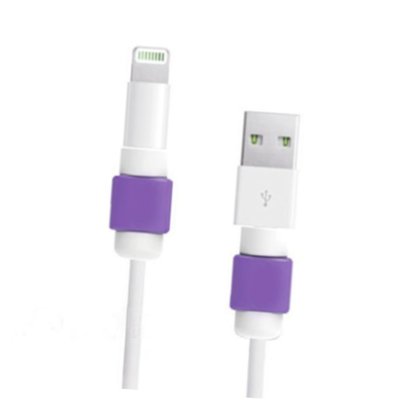 Operitacx 4pcs Charger Protector Saver Cover Wire Hider Cord Keeper