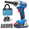 HERZO Impact Wrench Brushless 1/2 inch, Max Torque 260 Ft-lbs,