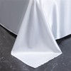 Satin Flat Sheet Only, 1 - Piece Top Sheet, Extra