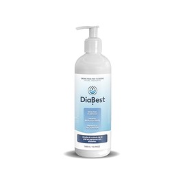DiaBest 500ml. | Crema para Piel Diabética con Urea y Vitamina E – Hidratación Intensiva para Pies, Talones y Cuerpo Seco