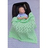 Knitting Pattern for Babies Blanket in Double Knitting, Baby Afghan