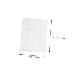 FRCOLOR 10 Sheets Reusable Ice Packs for Shipping Food Transport Automatic Water Absorption Cooling Pads for Lunch Boxes for Grocery Catering and Family Gatherings