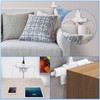 3 Pack AC Flat Wall Outlet Extender Flat Plug Adapter