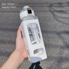 SUZHOUMNZ Large Capacity Water Bottle, Sports Water Cup with Straw,