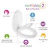 Mayfair NextStep2 Toilet Seat with Built-In Potty Training Seat, Slow-Close,