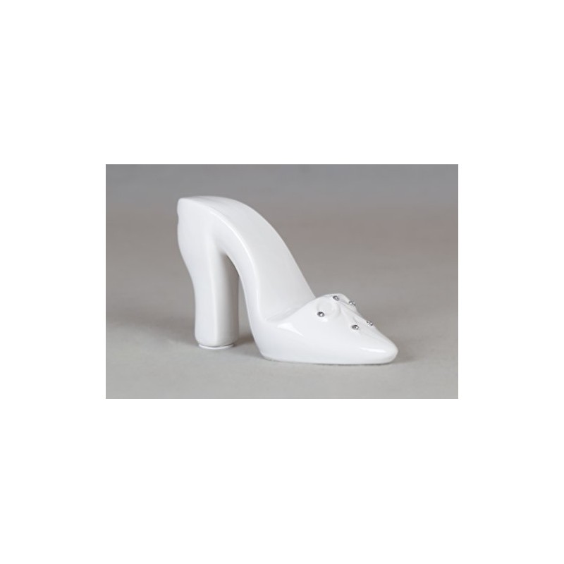 Wurm Beautiful Money Box Bridal Shoe High Heel Ceramic Wedding