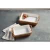 Mud Pie Hyacinth Basket Set, small baker 7" x 11"