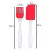 product Set Espatula Miserable Y Brocha Silicon Reposteria Cocina Color