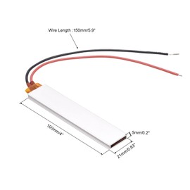 MECCANIXITY PTC Heating Element 110V 18W-125W 230C Consistent Temperature Ceramic Thermostatic for Heating