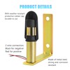 Tractor Beacon Light Mounting Bracket, DIN Pole Metal Mount with