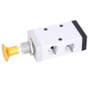 Air Valve TwoPosition ThreeWay Hand Valve Aluminum Alloy Pneumatic Tool