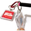25Pcs 1.3x1.3 Inch Square Transparent Acrylic Photo Insert Keychain Blanks