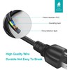 TV Power Cord Replacement for Vizio D/E/M Series LED Smart