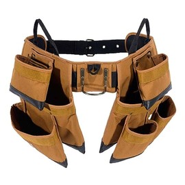 Carhartt Gear B0000347 7-Pocket Tool Belt - One Size Fits All - Carhartt Brown