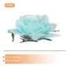 QUARKZMAN Pack of 5 Rose Hair Clips Flower 4 Inch