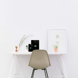 LogiLink PA0254 Flush-Mounted Socket with 2 x USB-A and 1 x USB-C for Charging up to 3 Devices at the Same Time, White