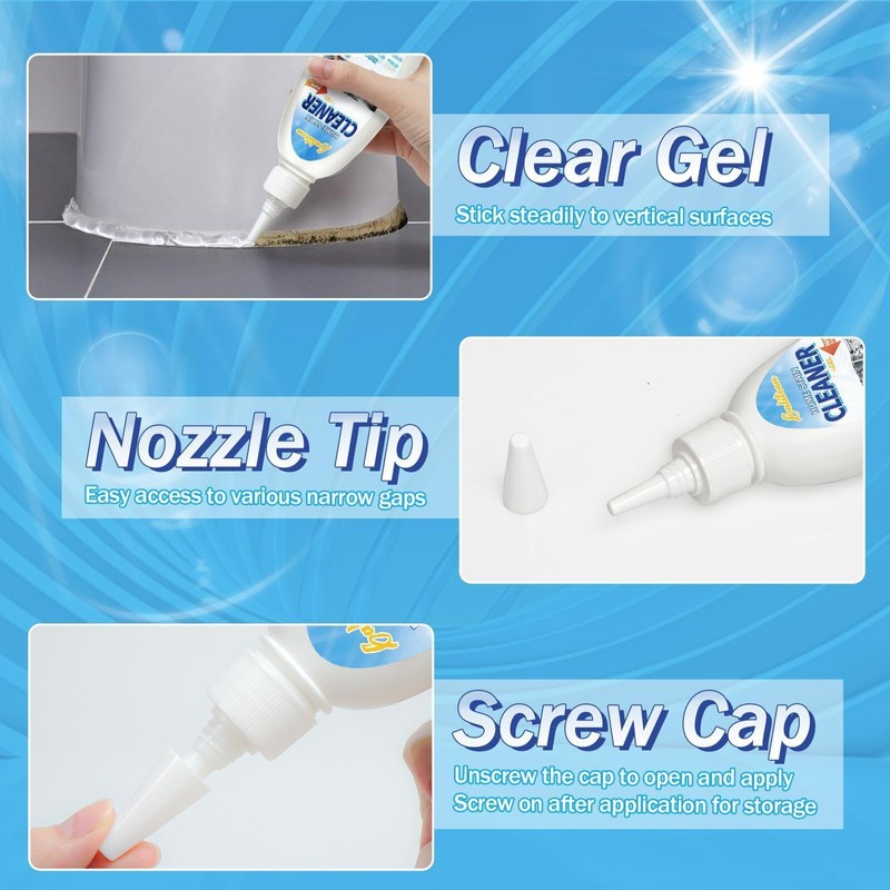 Galitoon Home Remover Gel, 2 Pack Household Washing Machine Cleaner,