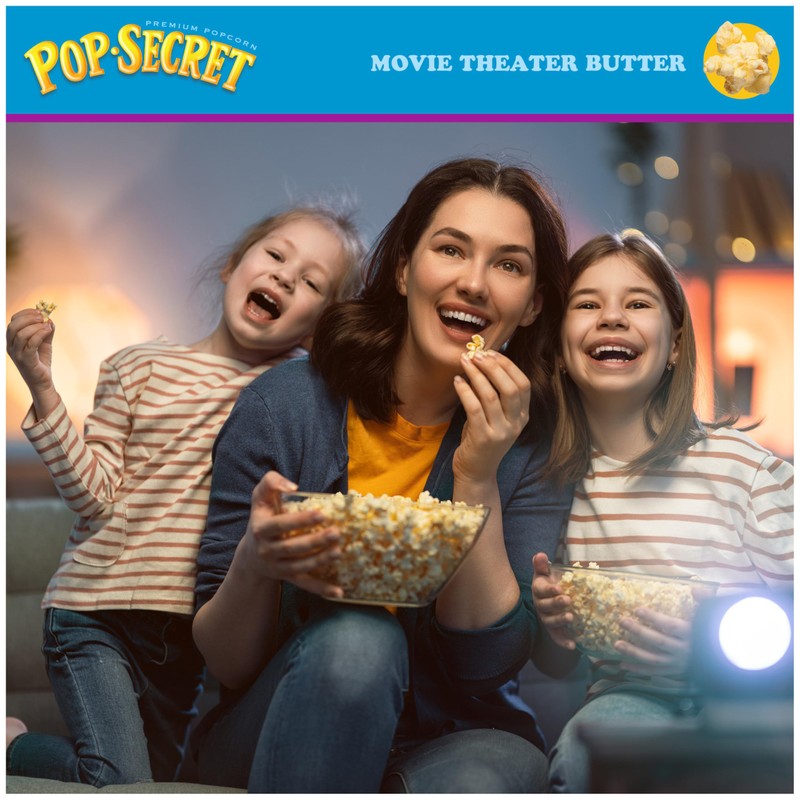 Pop Secret Microwave Popcorn, Movie Theater Butter Flavor, 3 Oz