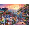 Cobble Hill 1000 Piece Puzzle - Coastal Town at Sunset-