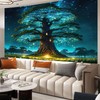 Homxi Tapestry Forest Tree 200 x 200 cm, Tapestry Forest