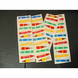 unknown mrs grossmanLOT -- 4 Strips MRS. GROSSMAN STICKERS--Cray