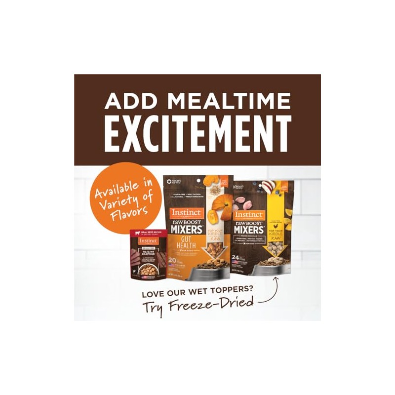 Instinct Healthy Cravings para Perro, Mix de Recetas 12 pz