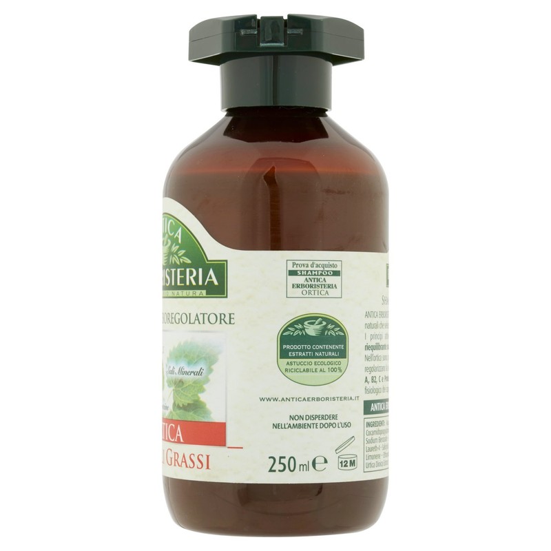Shampoo per capelli Grassi Seboregolatore All 'ortica 250ml