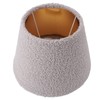 Table Lamp Shade Plush Cloth Tapered Simple Exquisite Lampshade for