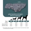 ESQUIMAL Chamarra Impermeable Reflectante para Perro Chaqueta con Capucha (Camuflaje