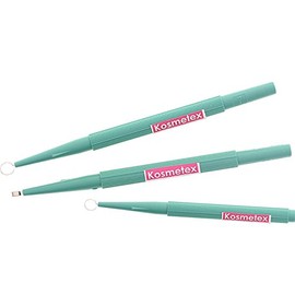 Skin curette 2, 4 and 7 mm, sharp curette for curettage, Kosmetex skin curette, set of 3, set no. 2