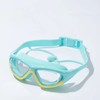 Kids Swim Goggles with Earplugs – Anti-Fog Waterproof Large Frame