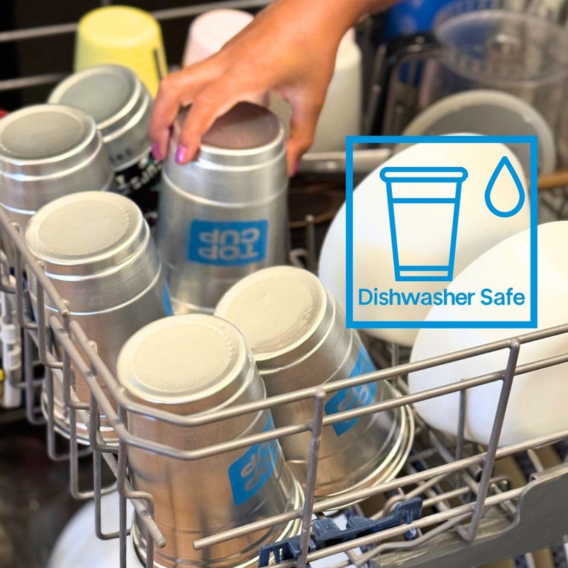 Top Cup by Ball – 16 Ounce, 30 Count, Reusable