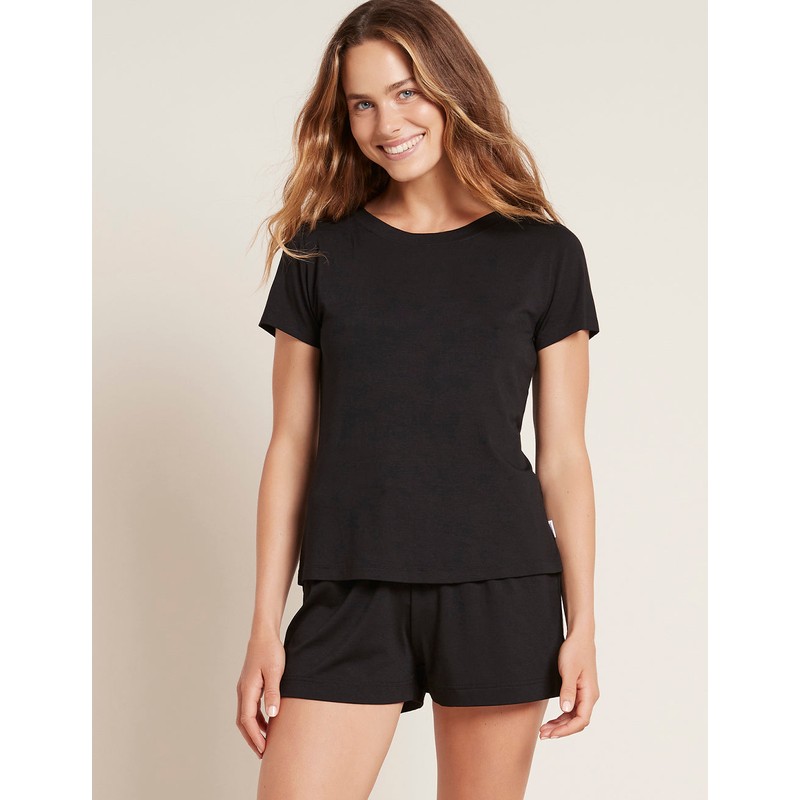 Boody - Goodnight Sleep Tee, Storm / S