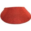 Coil Foam Visor Red Sequin Red Hat Ladies