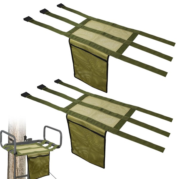 2 Pack Universal Tree Stand Seat Replacement with Pocket, 16X12Inch