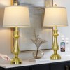 luxeflow Modern Gold Table Lamps Set of 2 for Living