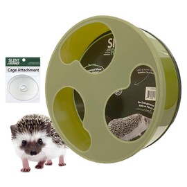 Silent Runner 12" Wide + Cage Attachment (NO Stand) - Silent, Fast, Durable Exercise Wheel - Sugar Gliders, Degus, Rats, Hedgehogs, Prairie Dogs & Small Pets