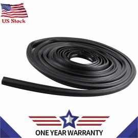 wensha Black Rubber 018 312 EKD Kit For 1″ X 15/16″ X 35' D Seal RV Slide Out System