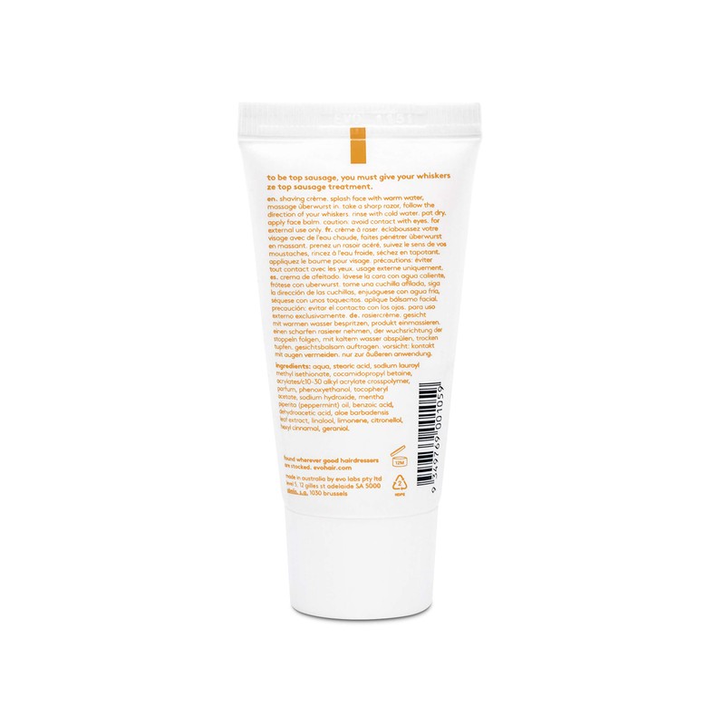 EVO Oberwurst shaving cream, 30 ml