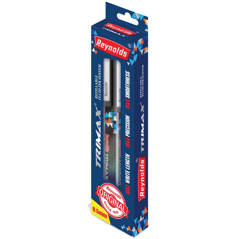 Reynolds Trimax 0.5Mm Needle Point Liquid Gel Pens - Pack