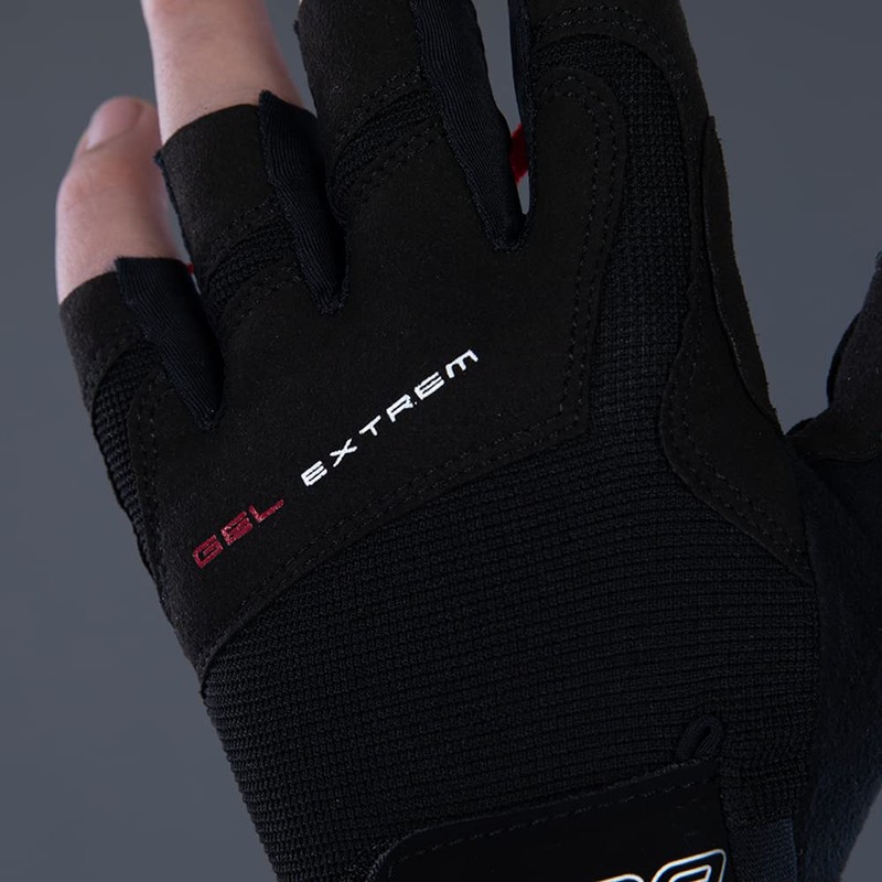 Chiba Unisex's Premium Gel Extreme Glove, Black, Medium