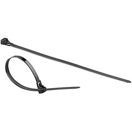AGT Cable Strap: Set of 200 Resealable Cable Ties, 250 x 7.6 mm (Cable Holder)