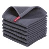 smiry Cotton Kitchen Dish Towels, 12" x 12", 6 Pack