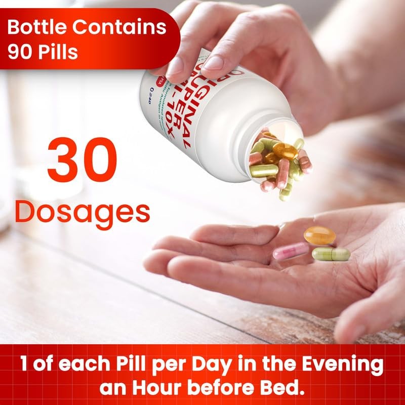 Orignal Super POMI 10X Prostate Supplements for Men - Herbal