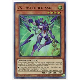 ZS - Ascended Sage - LIOV-EN003 - Ultra Rare - 1st Edition